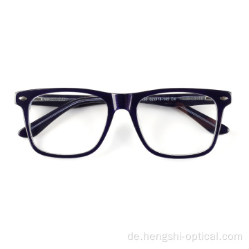 Japanische Designer -Spektakelacetat optische Brille mit Logo